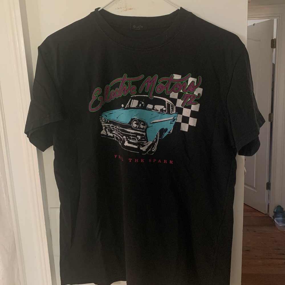 Brandy Melville Electric Motors Tee